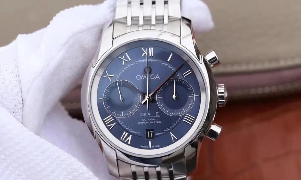 Omega De Ville 431.10.42.51.03.001 OM Factory 1:1 Best Edition Replica Watch Blue Dial